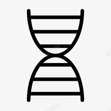 小生物dna遗传学生物学染色体图标图标