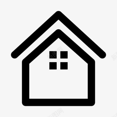 电话地址家庭地址建筑物图标图标