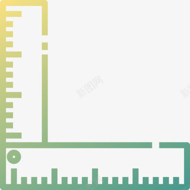 木工艺直尺木工22线颜色图标图标