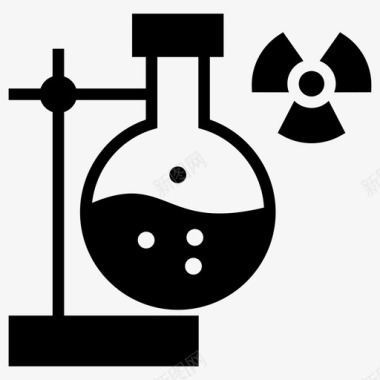 化学实验室实验烧杯化学实验图标图标