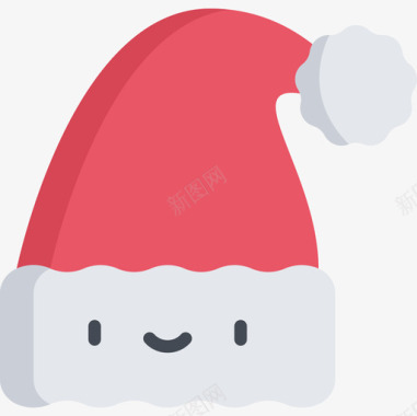 圣诞帽冬装及配饰5件平装图标图标