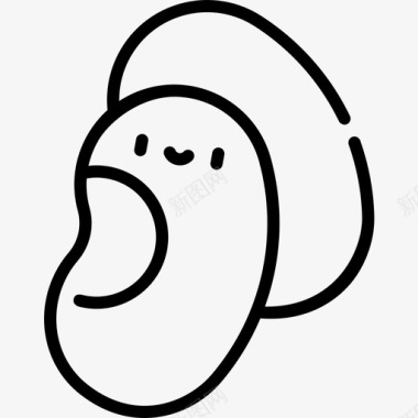 豆类豆类农业21直系图标图标