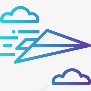 纸平面网页120渐变图标图标