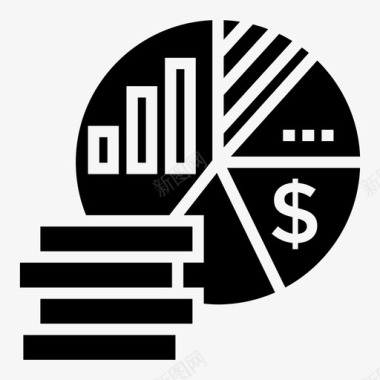 分析财务图分析图数据分析图标图标
