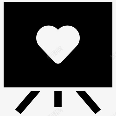 love最喜欢的演示文稿黑板love图标图标