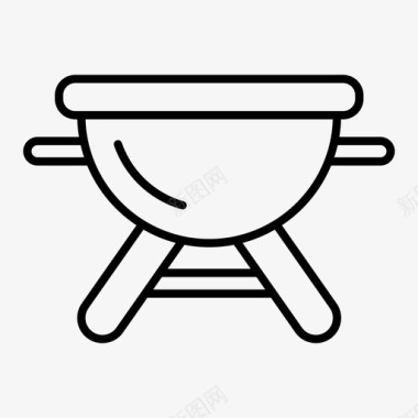 烧烤食物美食图标图标
