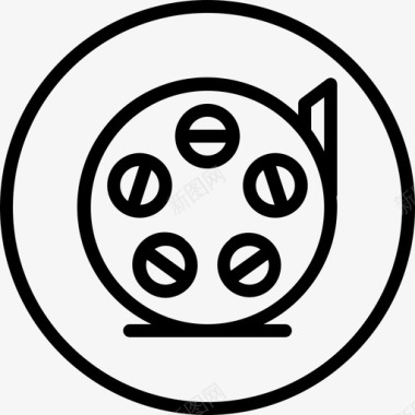 电影电子商务电影胶片图标图标