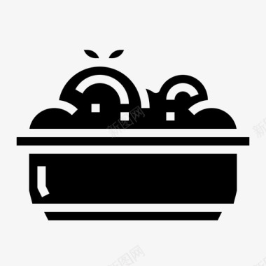土豆泥菜食物图标图标