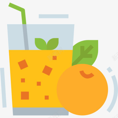 鲜榨果汁果汁健康29无糖图标图标
