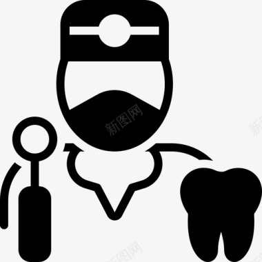 icon专家牙医牙科专业图标图标