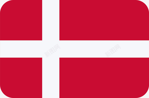 矢量标志Denmark图标