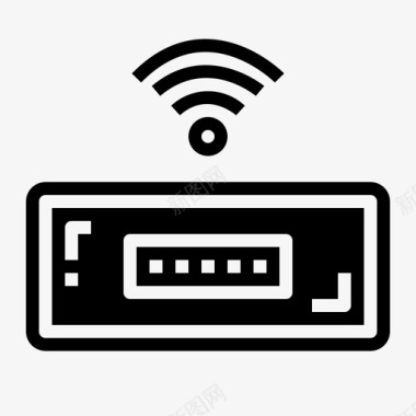 蓝牙迷你扬声器音频蓝牙图标图标