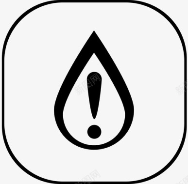 缺水缺水图标