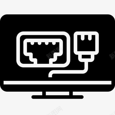 局域网网卡局域网计算机连接图标图标