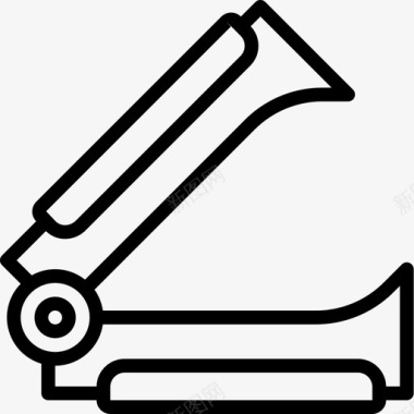 订书机拆卸器文具56线性图标图标