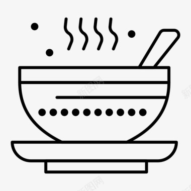 汤菜热图标图标