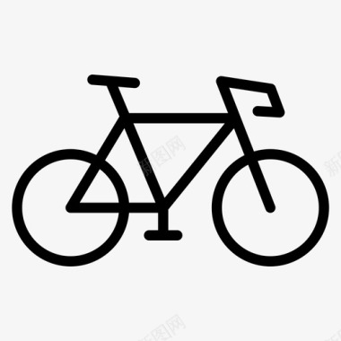 山地车自行车山地车交通工具图标图标