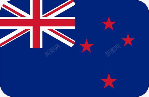 矢量New Zealand图标