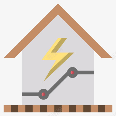能源图标可持续住宅可持续能源25平坦图标图标