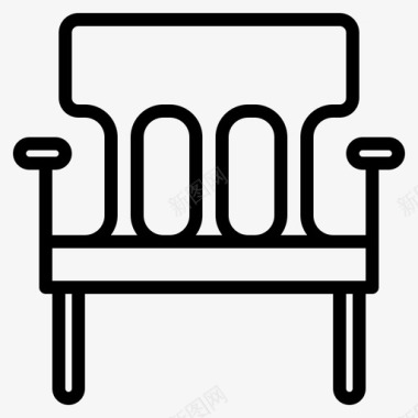 椅子电器装饰图标图标