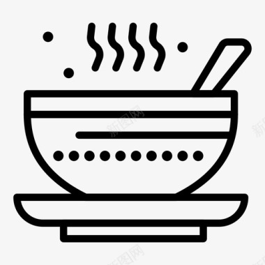 汤菜热图标图标