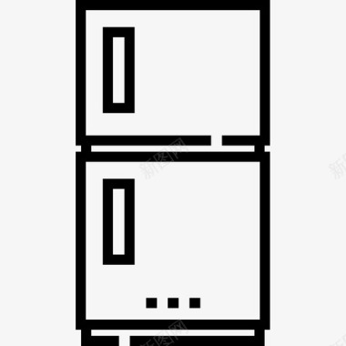 电冰箱设计线性电冰箱38图标图标