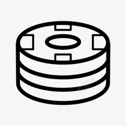 下注图标扑克筹码下注赌场图标高清图片