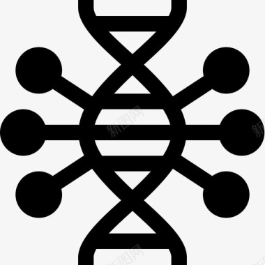 信贷工程素材基因组生物工程4填充图标图标