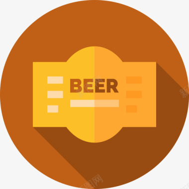 标签啤酒33淡啤酒图标图标