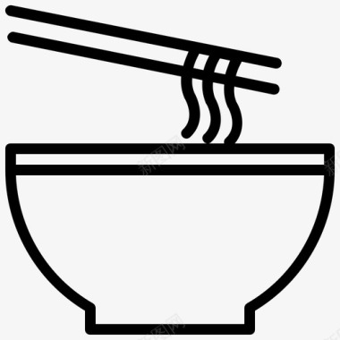 面条厨师设备图标图标