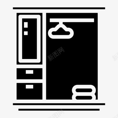 房子衣柜电器装饰图标图标