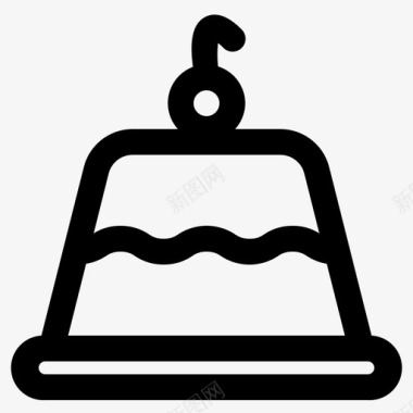 布丁布丁甜点食物图标图标