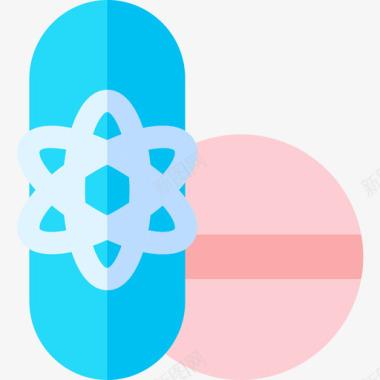 扁平矢量元素药物生物工程2扁平图标图标