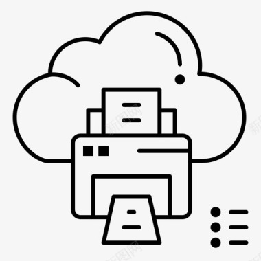 云数据海报云数据设备图标图标