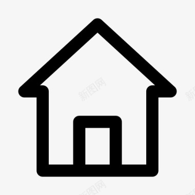 电话地址家庭地址建筑物图标图标