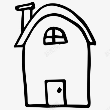 家庭的图标房子建筑物家庭图标图标