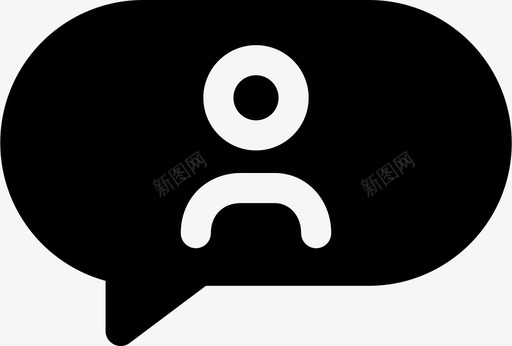 文本人评论对话图标图标