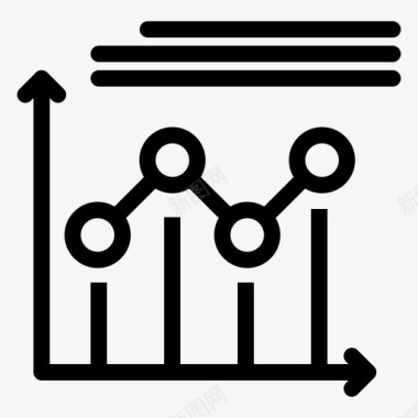 战略合作伙伴分析图表增长图标图标