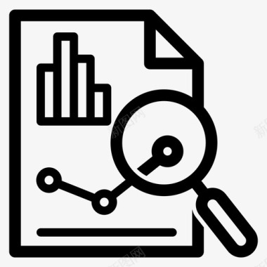 分析报告市场调查分析报告图标图标