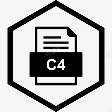 c4文件文件文件类型格式图标图标