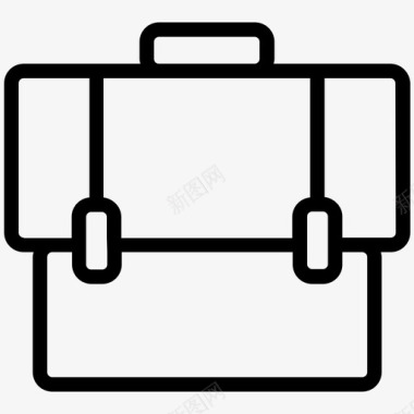 商务公文包商务主题包图标图标