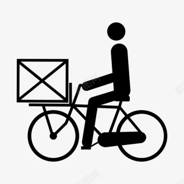十字架自行车运送大十字架自行车运输工具图标图标