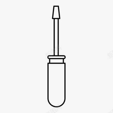 螺丝刀维修工具螺丝刀制造修理图标图标