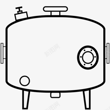 真空过滤砂缸过滤器图标