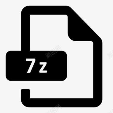 抽象的图标集7z文件zip文件图标集1图标