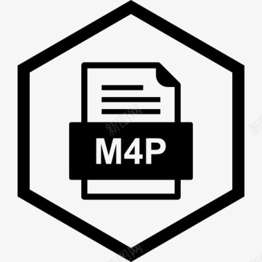m4p文件文件文件类型格式图标图标
