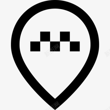 公共交通标识占位符公共交通大纲图标图标