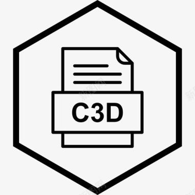 c3d文件文件文件类型格式图标图标