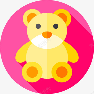 泰迪熊泰迪熊游乐园44号公寓图标图标