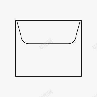 已发送邮件信封时事通讯图标图标